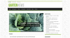 Desktop Screenshot of gartennews.net